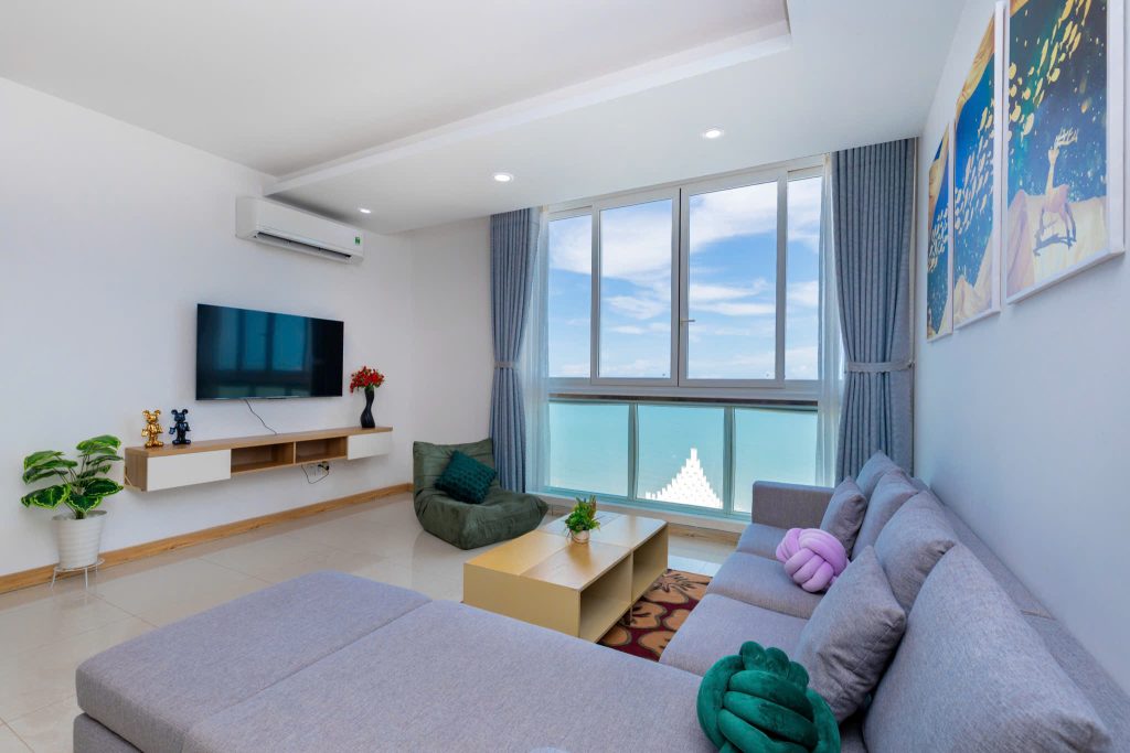 Căn hộ Oasky – Mã căn 19D (View Biển/ Tháp)