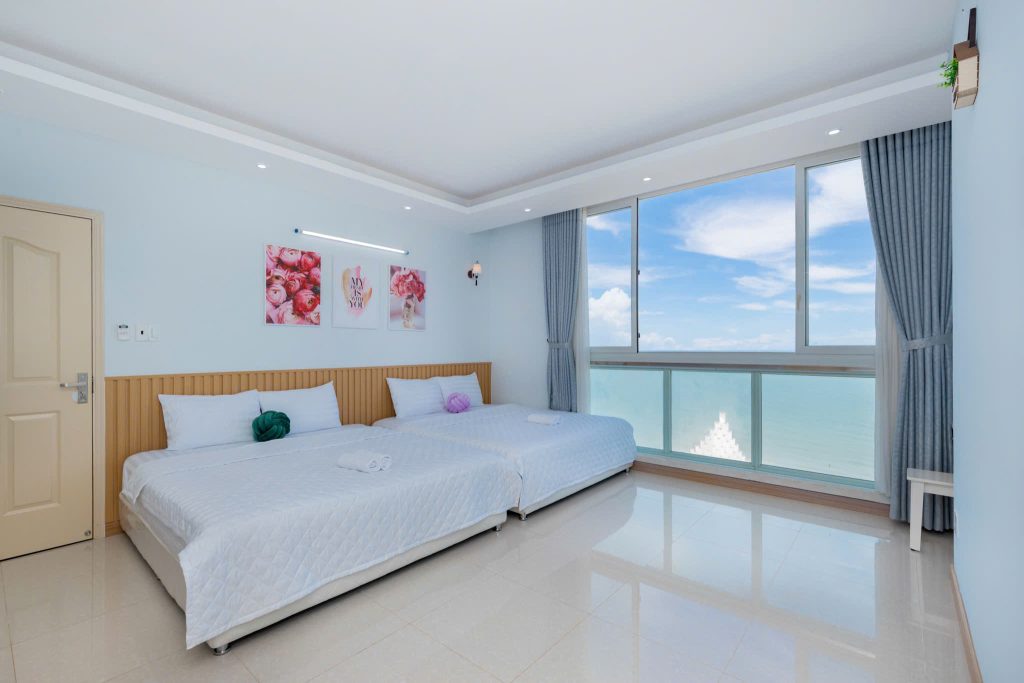 Căn hộ Oasky – Mã căn 19D (View Biển/ Tháp)