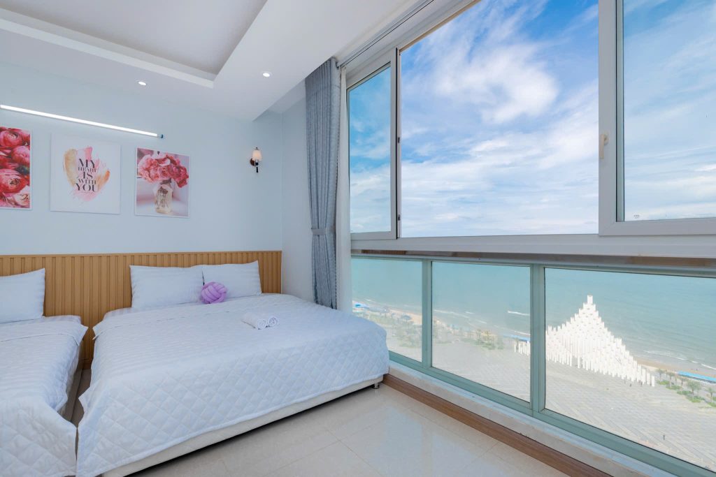 Căn hộ Oasky – Mã căn 19D (View Biển/ Tháp)