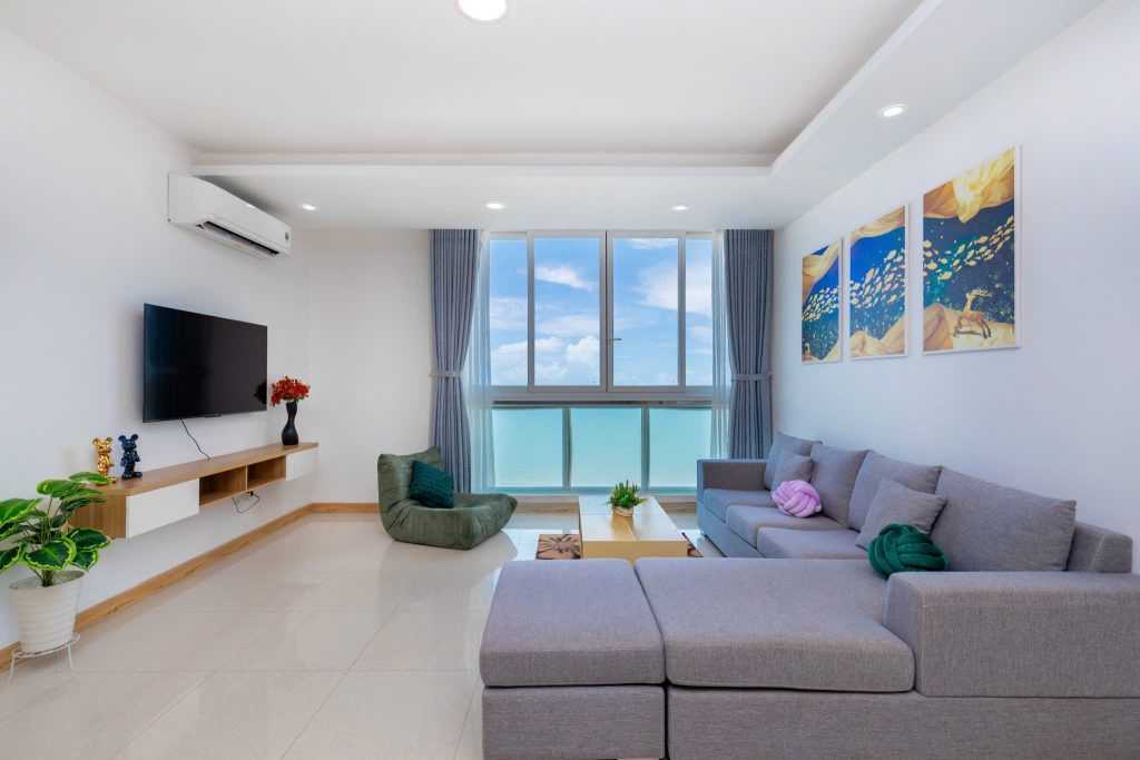 Căn hộ Oasky – Mã căn 19D (View Biển/ Tháp)